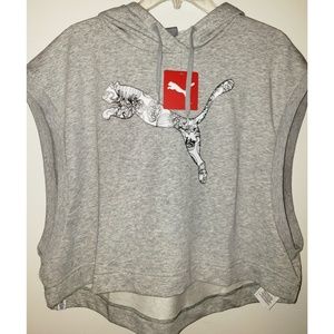 Puma Cropped Hoodie NWT